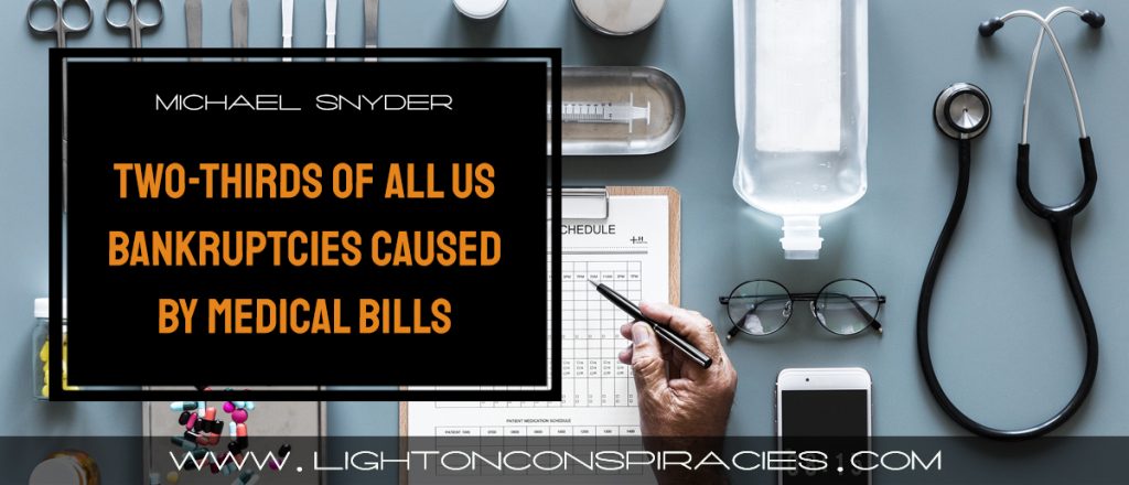 Bankrupcies A New Study Discovers Two-Thirds Of All Bankruptcies In The United States