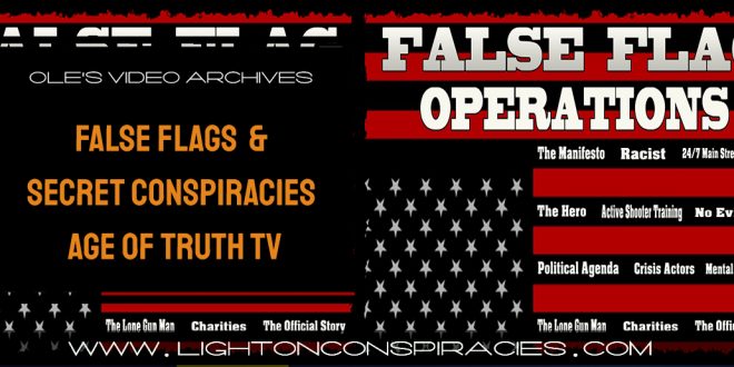 false flags and conspiracies