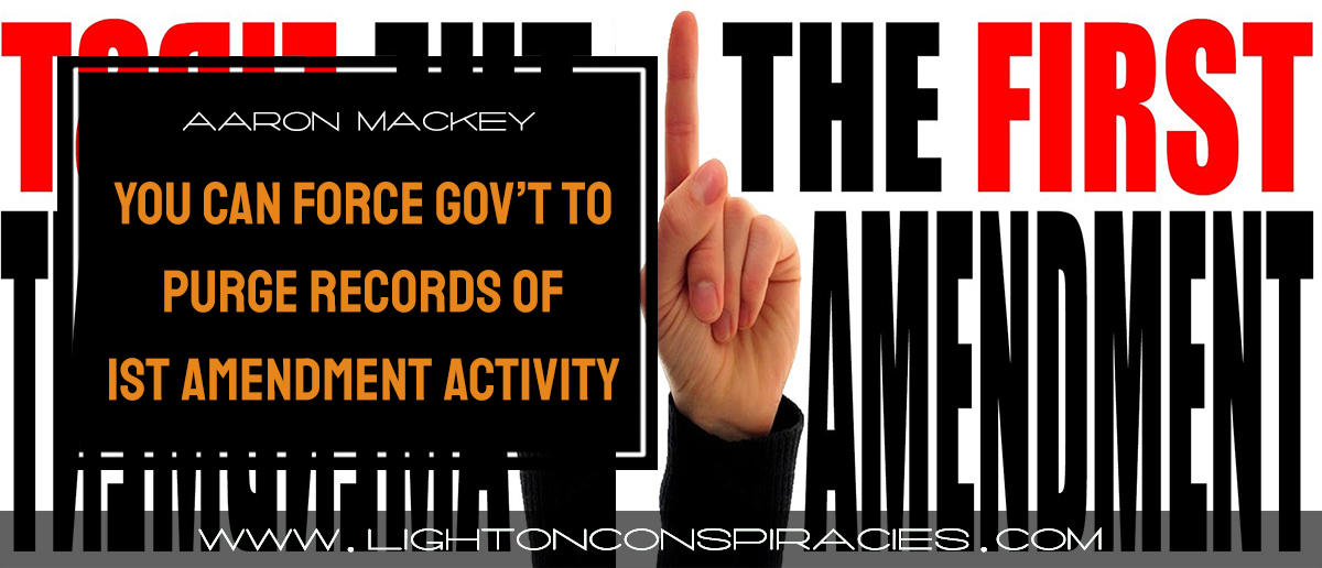 Victory! Individuals Can Force Government to Purge Records of Their First